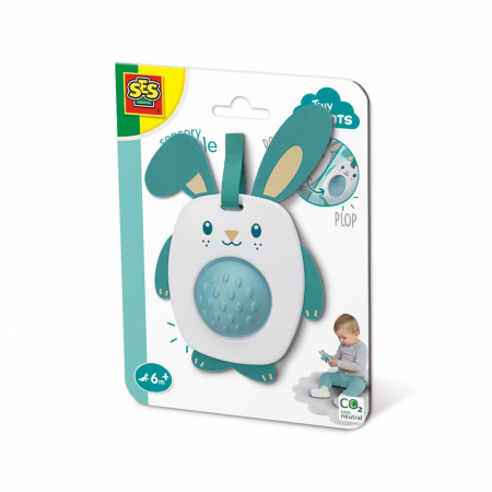 Bebe 9 luni+ - Jucarie senzoriala bebelusi - Iepure