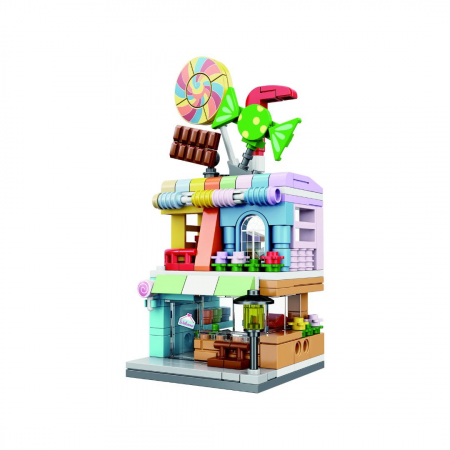 Jucarie - Seturi de constructie - Magazin de bomboane (224 piese) [1]