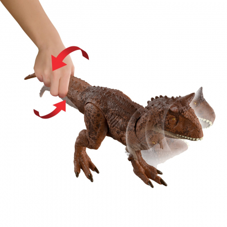 Jurassic World Epic Attack Battle Chompin Dinozaur Carnotaurus [4]
