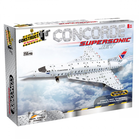 Jucarii copii si bebe - Kit STEM Concorde supersonic jet, nivel avansat