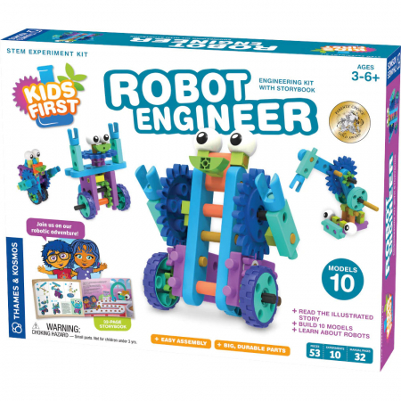 Copii 3 ani+ - Kit STEM de construit roboti, Thames & Kosmos