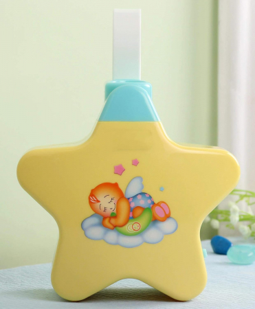 Lampa de Veghe cu Proiector si Muzica in Forma de Steluta [2]