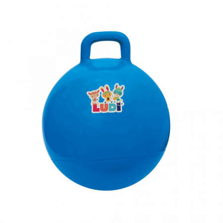 Copii 3 ani+ - LUDI Minge saltareata Bleu 45 cm