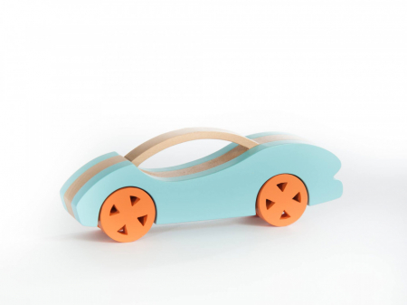 Jucarii copii si bebe - Masina handmade Marc toys Verde