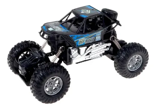 Copii 4 ani+ - Masina Off-Road cu Suspensii si Acumulator, 26 cm, Albastru