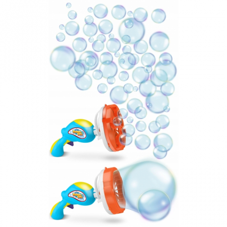 Jucarii copii si bebe - Masinarie pentru balonase din sapun in forma de pistol Ricokids RK-911