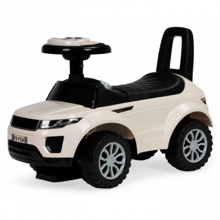 Jucarii de exterior - Masinuta de impins Ecotoys 613W - Alb