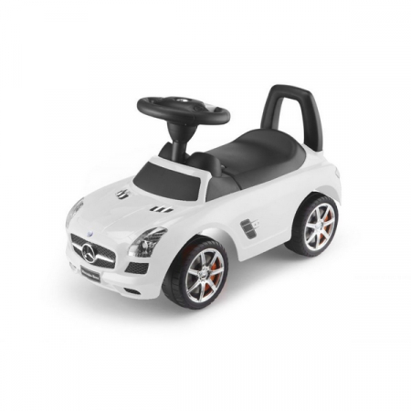 Jucarii de exterior - Masinuta de impins Mercedes Benz SLS AMG – Alb 