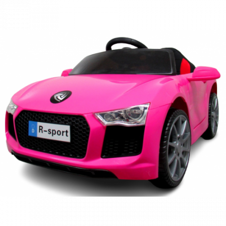 Masinute si vehicule pentru copii - Masinuta electrica cu telecomanda, copii 1-4 ani, scaun din piele, Cabrio B4 628 R-Sport - Roz