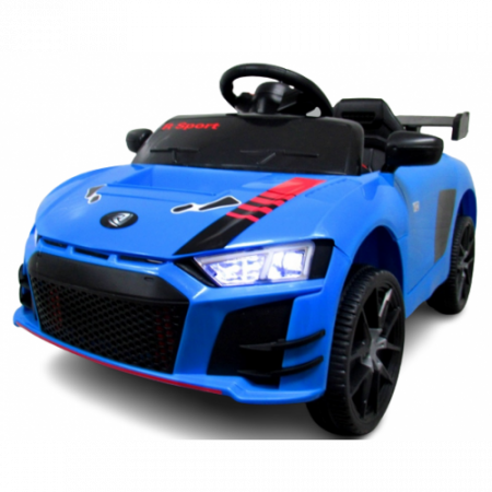 Jucarii de exterior - Masinuta electrica cu telecomanda si functie de balansare Cabrio A1 R-Sport - Albastru (varsta 1-4 ani)