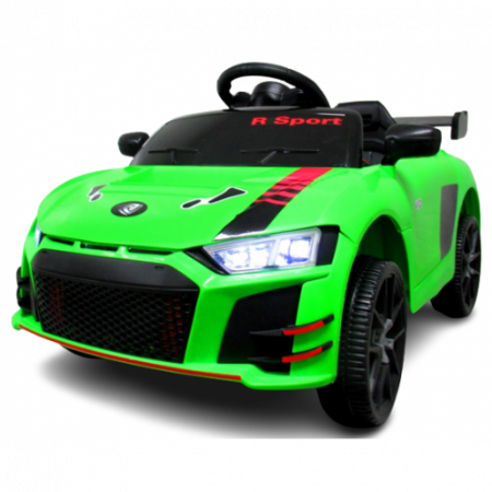 Jucarii de exterior - Masinuta electrica cu telecomanda si functie de balansare Cabrio A1 R-Sport - Verde (varsta 1-4 ani)