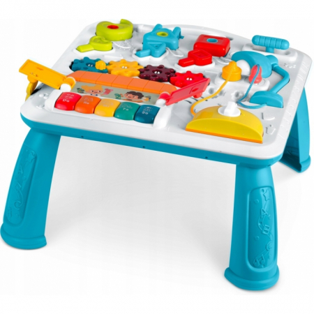 Jucarii copii si bebe - Masuta educationala cu sunete si jucarii Ricokids 782000