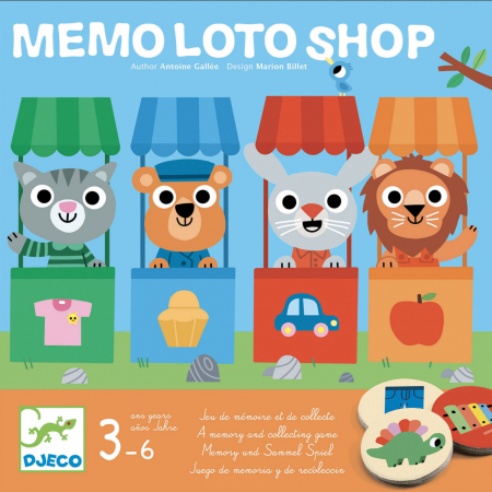 Joc Memo Loto La cumparaturi, Djeco [4]