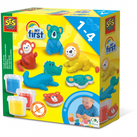 Pictura, modelaj si accesorii - My first - Animale din plastilina