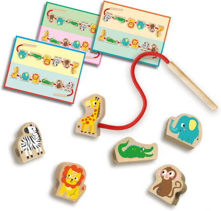 My first - Set de insirat animale din lemn [1]
