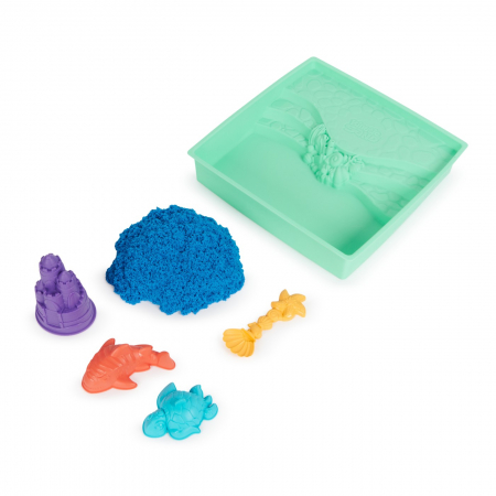 Nisip Kinetic Set Complet Albastru [1]