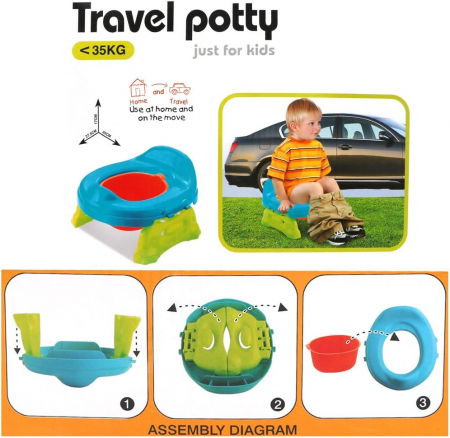 Olite copii - Olita Portabila 2 in 1 pentru calatorii Travel Potty