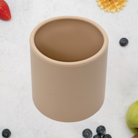 Pentru Bebe - Pahar din silicon, AppeKids - Bubble Beige