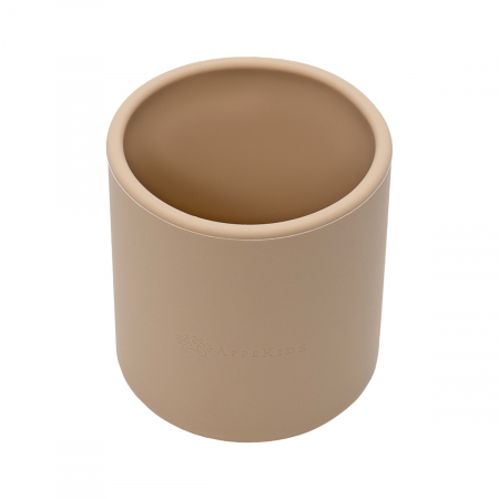 Pahar din silicon, AppeKids - Bubble Beige [2]