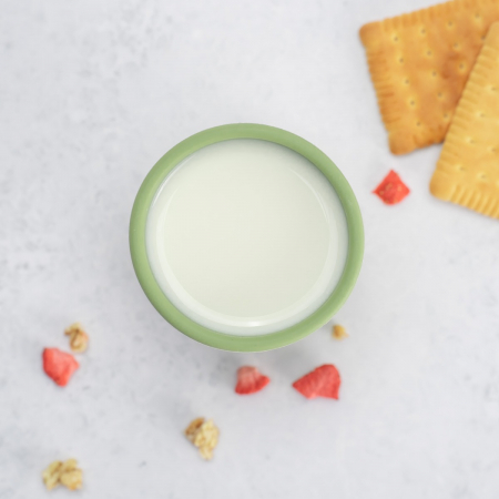 Pahar din silicon, AppeKids - Raw Green [3]