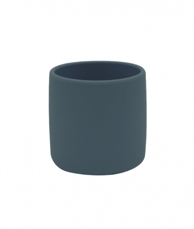 Pentru Bebe - Pahar Minikoioi, 100% Premium Silicone, Mini Cup – Deep Blue