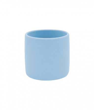 Pentru Bebe - Pahar Minikoioi, 100% Premium Silicone, Mini Cup – MIneral Blue