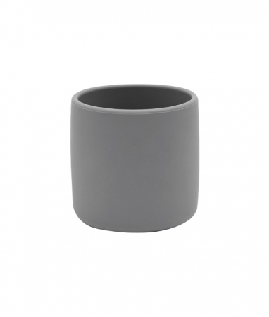 Pentru Bebe - Pahar Minikoioi, 100% Premium Silicone, Mini Cup – Powder Grey