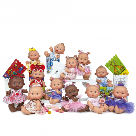 Jucarii copii si bebe - Papusa Nines D'Onil, Colectia Pepotin Original, cu miros de vanilie, 21 cm