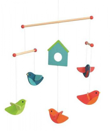 Camera copilului - Pasari, Decoratie mobila lemn, Egmont Toys