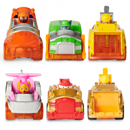 Patrula Catelusilor Set 6 Masinute Metalice Spark Edition [2]