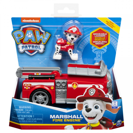 Copii 3 ani+ - Patrula Catelusilor Vehicule Cu Figurina Marshall