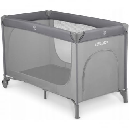 Camera copilului - Patut pliabil Ricokids RK-240 Gri 