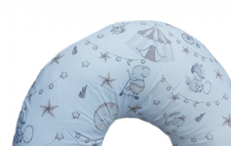 Perna pentru alaptare, 100% Bumbac, 60X60 cm, Appekids - Circus [1]