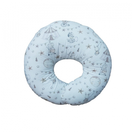 Pentru Bebe - Perna pentru alaptare, 100% Bumbac, 60X60 cm, Appekids - Circus