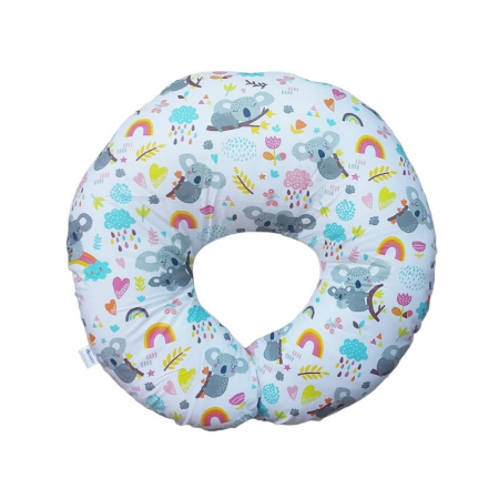Pentru Bebe - Perna pentru alaptare, 100% Bumbac, 60X60 cm, Appekids - Koala