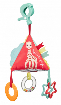 Bebe 9 luni+ - Piramida 3 activitati Girafa Sophie