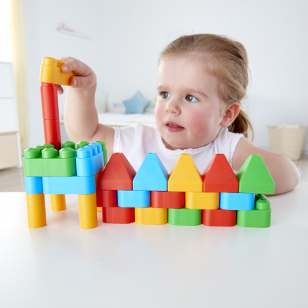 PolyM - Kit de constructie arhitectura pentru copii (30 piese) [2]