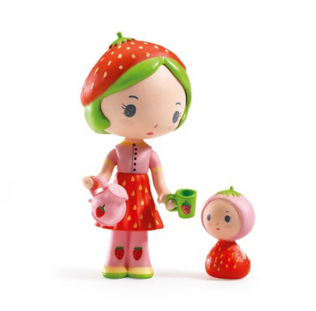 Jucarii si jocuri interactive pentru  copii - Figurine Tinyly Berry & Lila, Djeco