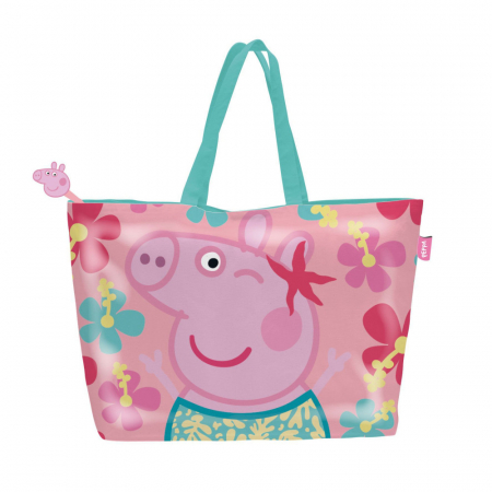 Gentuta de plaja copii - Purcelusa Peppa FlowerGeanta de Plaja Copii 48 cm