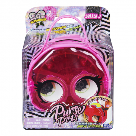 Jucarii copii si bebe - Purse Pets Gentuta Micro Meduza Rosie