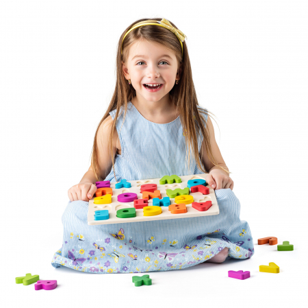 Puzzle din lemn - Alfabet [2]