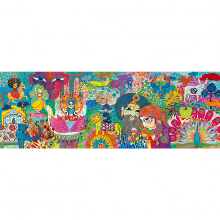 Puzzle galerie Magic India, Djeco [3]