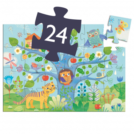 Puzzle Djeco Mama bufnita [1]