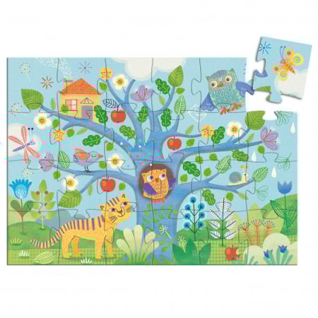 Puzzle Djeco Mama bufnita [3]