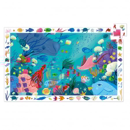 Jucarii copii si bebe - Puzzle observatie Acvatic, Djeco