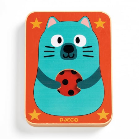 Reduceri - Idei de cadouri! - Puzzle straturi Max & co, Djeco