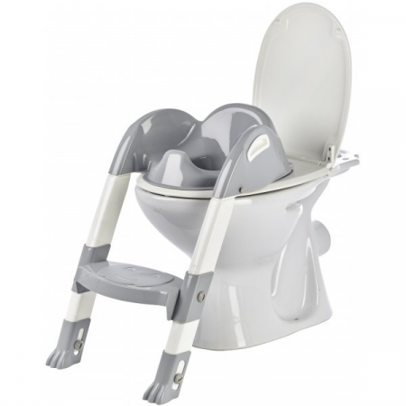 Reductor pentru toaleta cu scarita Kiddyloo GREY CHARM [3]