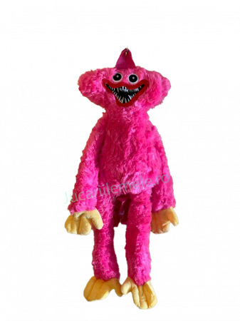 Rucsac din plus de tip ghiozdanel pentru copii Roz Huggy Wuggy [1]