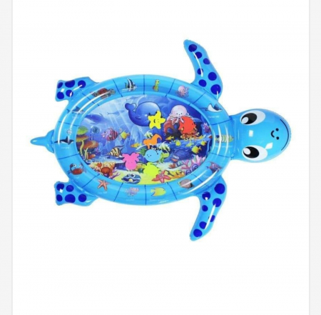 Saltele interactive - Salteluta bebelusi cu apa, forma testoasa, model animale marine