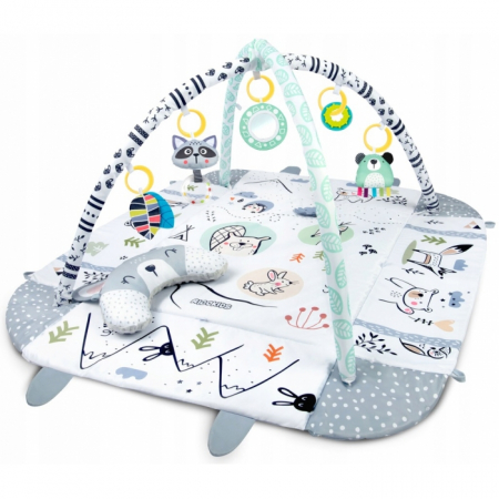 Pentru Bebe - Salteluta de joaca pentru copii 110 x 100 cm Ricokids Krolik 7350